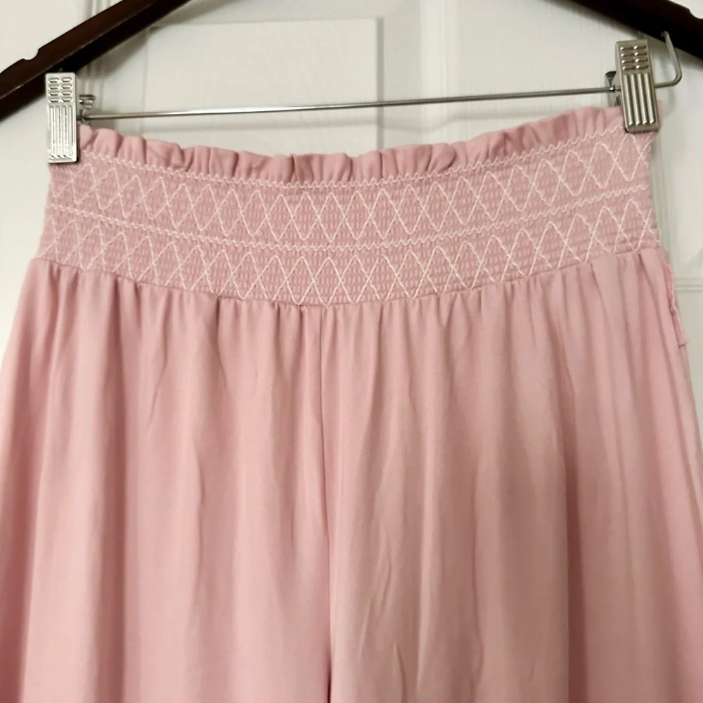 Pink Cotton 3-PC Lounge Set (Tall) - Picture 2 of 4